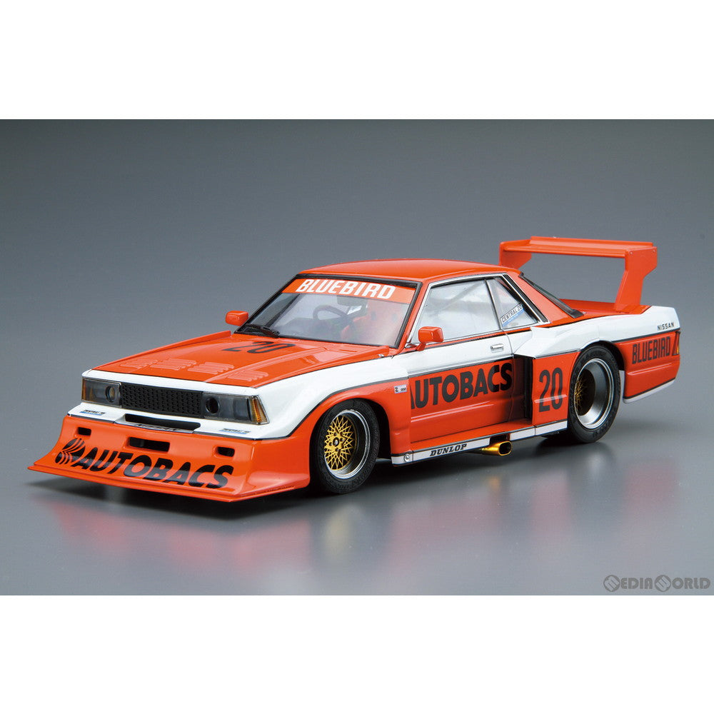 【新品】【お取り寄せ】[PTM] ザ・モデルカー No.24 1/24 ニッサン KY910 ブルーバードスーパーシルエット '83 プラモデル(063644) アオシマ(20211110)
