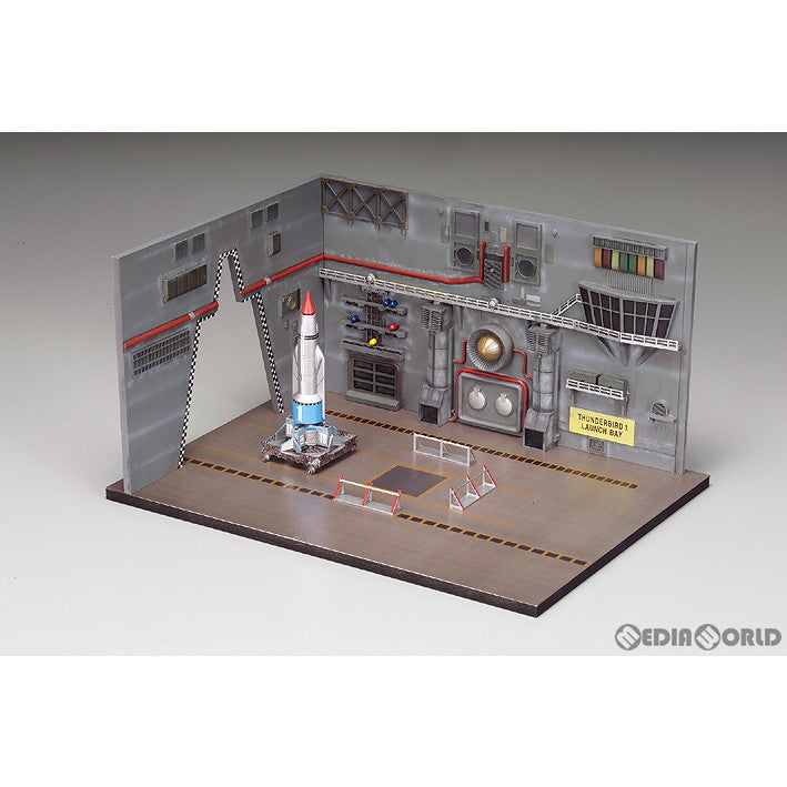 【中古即納】[PTM] サンダーバード No.9 1/350 サンダーバード1号&発射基地 プラモデル(063583) アオシマ(20211117)