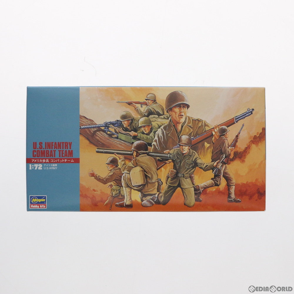 【中古即納】[PTM] MTシリーズ No.29 1/72 アメリカ歩兵 コンバットチーム プラモデル(31229) ハセガワ(19801231)