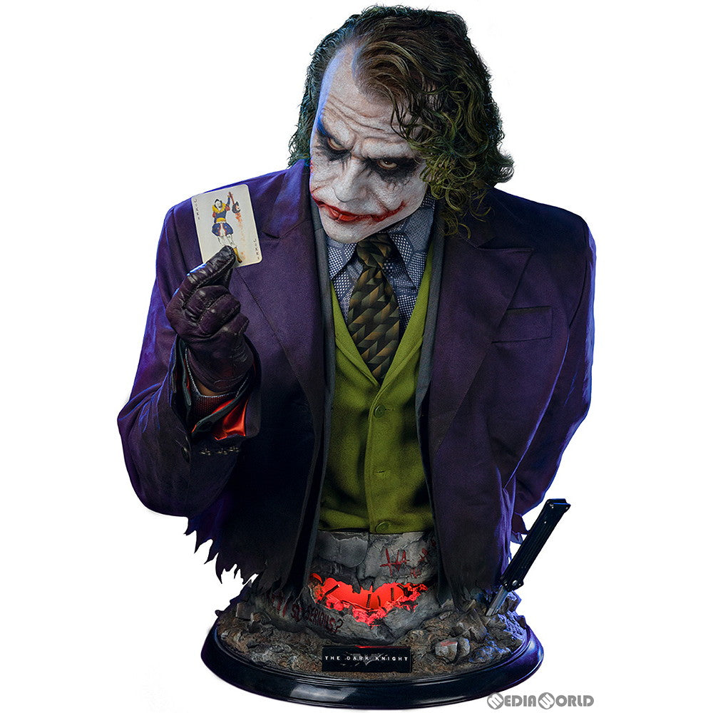 【新品即納】[FIG] ジョーカー Infinity Studio X Penguin Toys DC Series Life Size Bust The Dark Knight(ダークナイト) The Joker 1/1 完成品 フィギュア Infinity Studio(インフィニティスタジオ) (20230517)