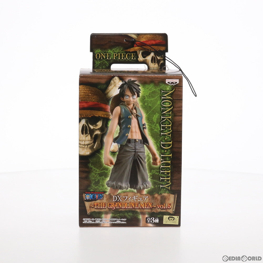 【中古即納】[FIG]モンキー・D・ルフィ 組立式DXフィギュア〜THE GRANDLINE MEN〜vol.5 ONE PIECE(ワンピース) プライズ バンプレスト(20100930)