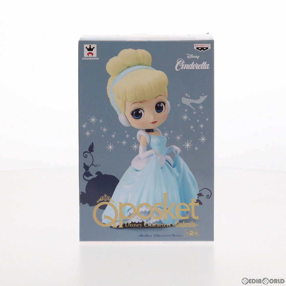 【中古即納】[FIG] シンデレラ(パステルカラー) Q posket Disney Characters -Cinderella- フィギュア プライズ(37193) バンプレスト(20170316)