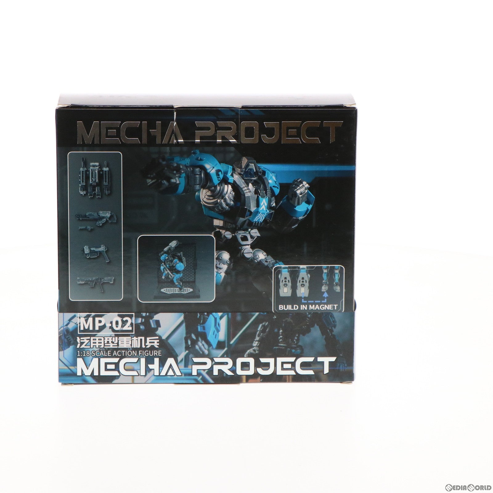 【中古即納】[FIG] MECHA PROJECT(メカプロジェクト) MP-02 汎用型重機兵 1/18 完成品 可動フィギュア FRESH RETRO(フレッシュレトロ) (20220127)