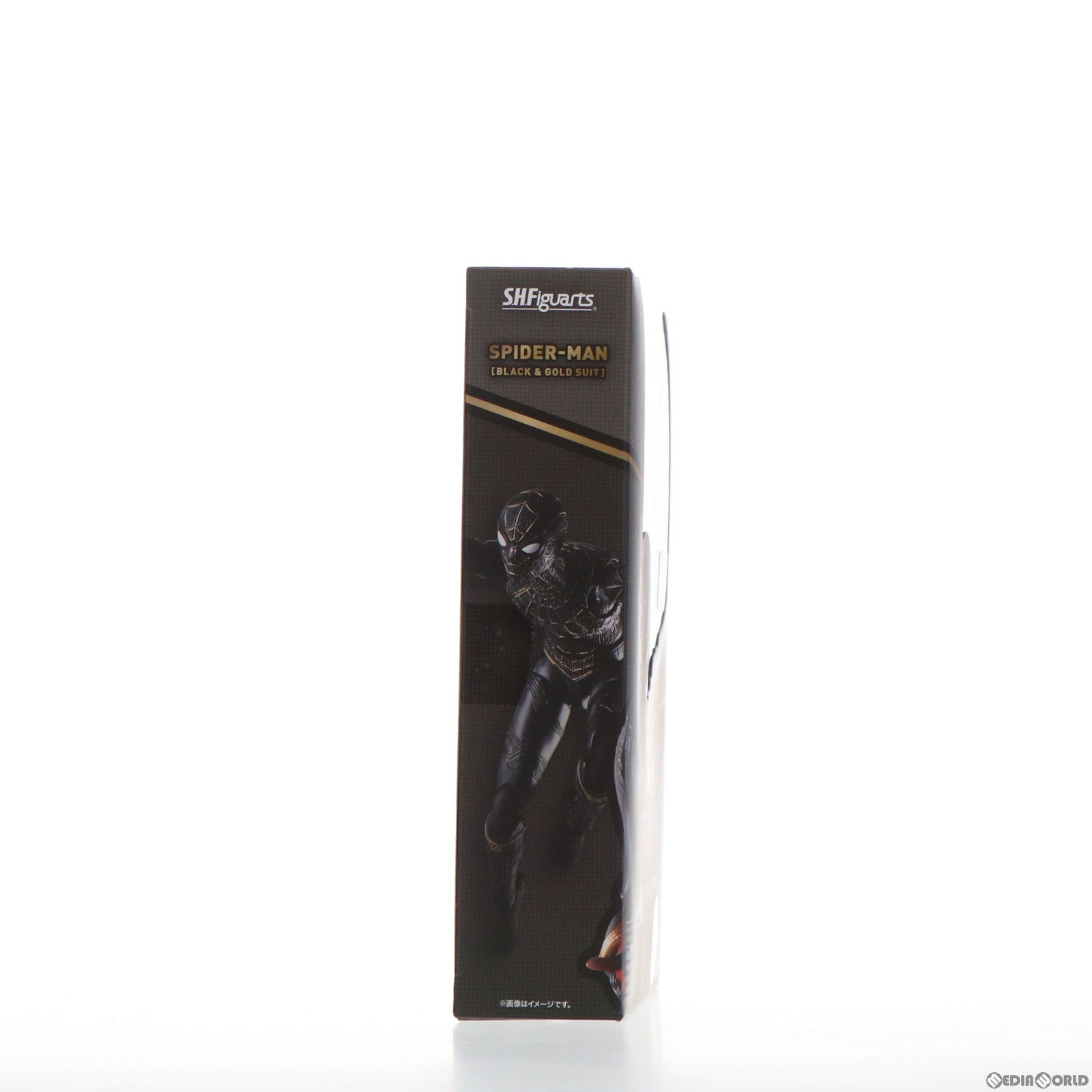 【中古即納】[FIG] 初回特典素面パーツ付属 S.H.Figuarts(フィギュアーツ) スパイダーマン[ブラック&ゴールドスーツ] (スパイダーマン:ノー・ウェイ・ホーム) 完成品 可動フィギュア バンダイスピリッツ(20220122)