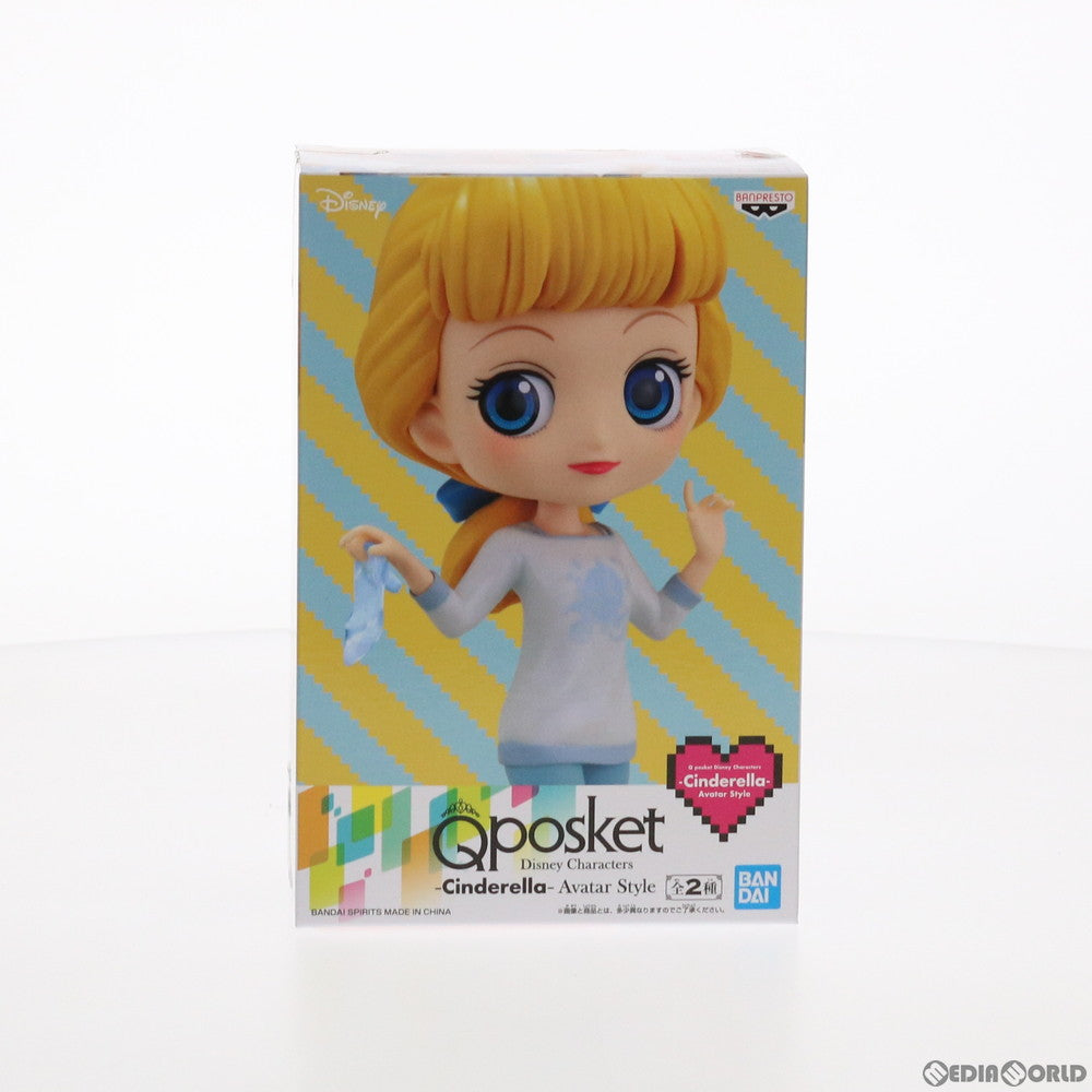 【中古即納】[FIG] シンデレラ(A衣装濃) Q posket Disney Characters -Cinderella- Avatar Style シュガー・ラッシュ:オンライン フィギュア プライズ(2524657) バンプレスト(20210831)