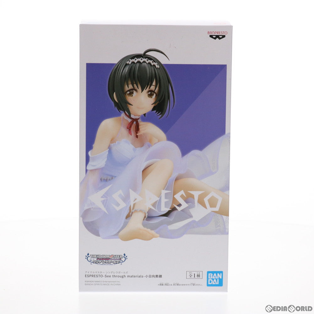【中古即納】[FIG] 小日向美穂(こひなたみほ) ESPRESTO-See through materials-小日向美穂 アイドルマスター シンデレラガールズ フィギュア プライズ(2555395) バンプレスト(20210831)