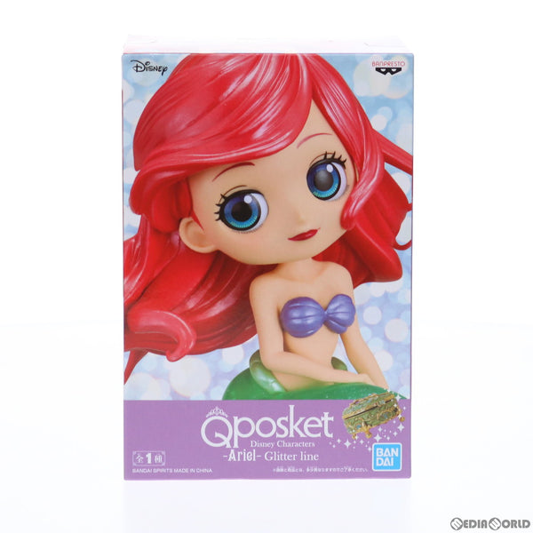 【中古即納】[FIG]アリエル Q posket Disney Characters -Ariel- Glitter line リトル・マーメイド  フィギュア プライズ(2507789) バンプレスト(20210922)