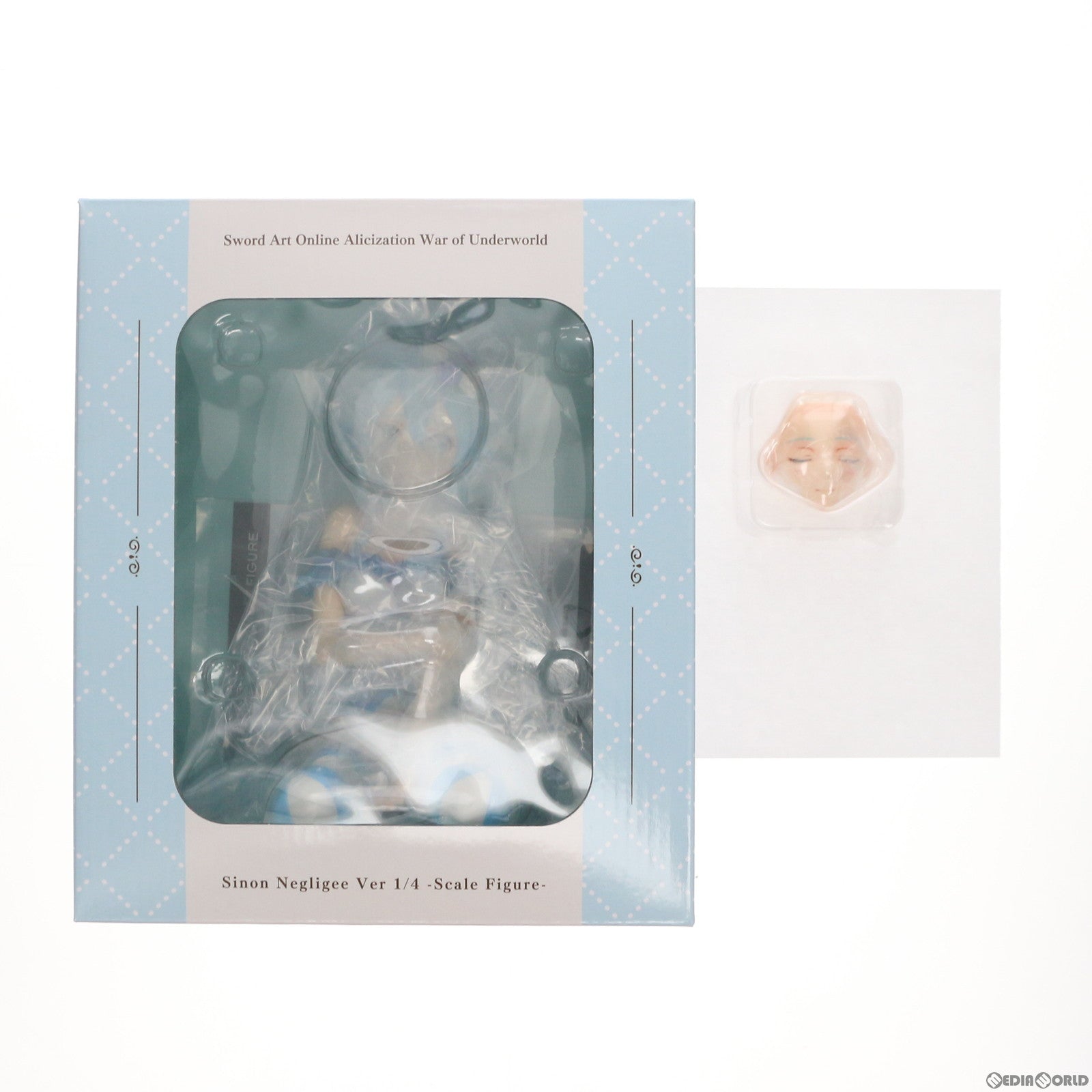 【中古即納】[FIG] 特典おやすみ顔パーツ付属 シノン ネグリジェVer. SHIBUYA SCRAMBLE FIGURE ソードアート・オンライン 1/4 完成品 フィギュア アベマショッピング&eStream Store限定 eStream/アルファサテライト(20210831)