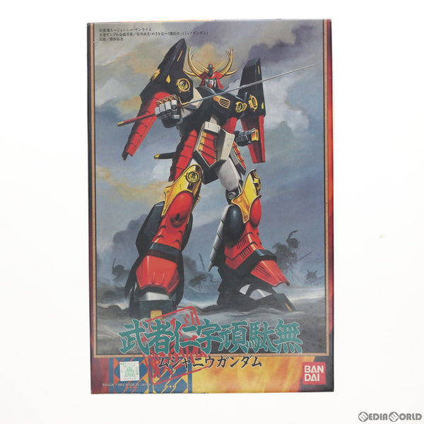 【中古即納】[PTM]1/144 武者仁宇頑駄無(ムシャニウガンダム) モビルスーツ戦国伝 シリーズNo.3 プラモデル(0028722)  バンダイ(19891231)