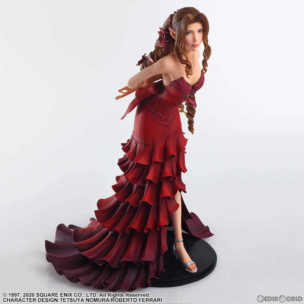 【新品即納】[FIG] スタティックアーツ エアリス・ゲインズブール -ドレス Ver.- FINAL FANTASY VII REMAKE(ファイナルファンタジー7 リメイク) 完成品 フィギュア スクウェア・エニックス(20221008)