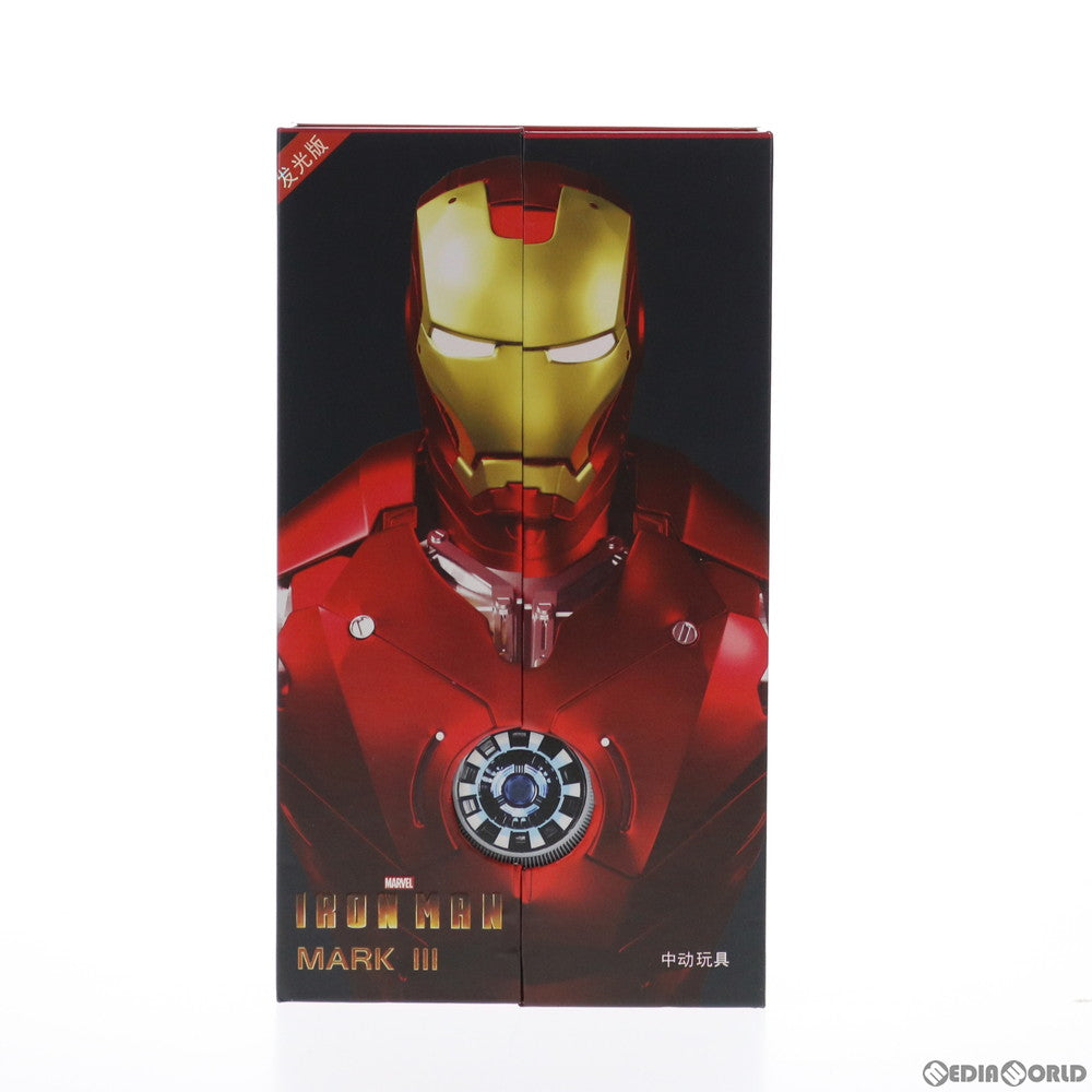 【中古即納】[FIG] アイアンマン・マーク3 発光版 1/10 完成品 可動フィギュア(1907-03) ZD Toys(20191231)