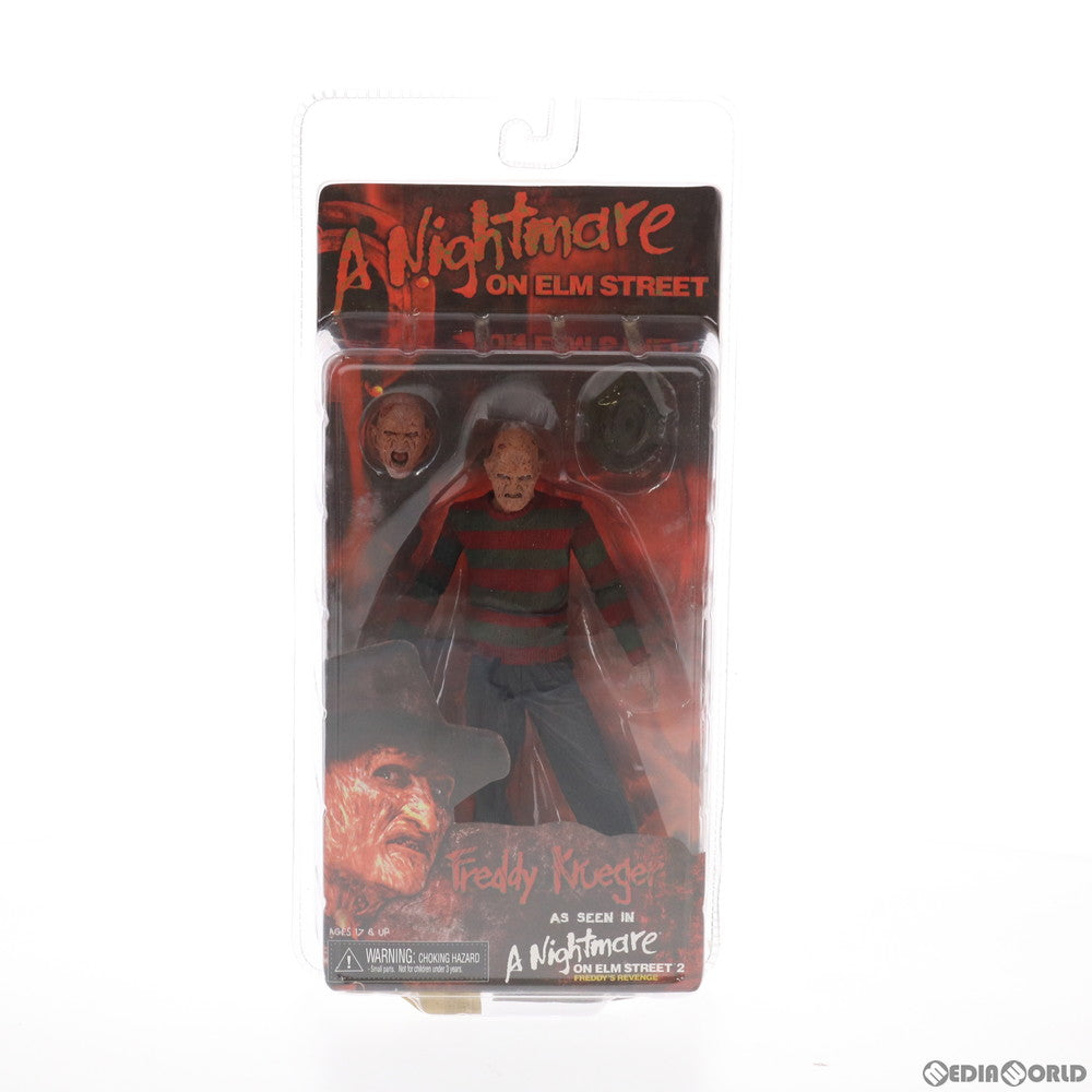 【中古即納】[FIG] フレディ・クルーガー 2作目フレディの復讐版 エルム街の悪夢2 7インチ アクションフィギュア ネカ(20110820)
