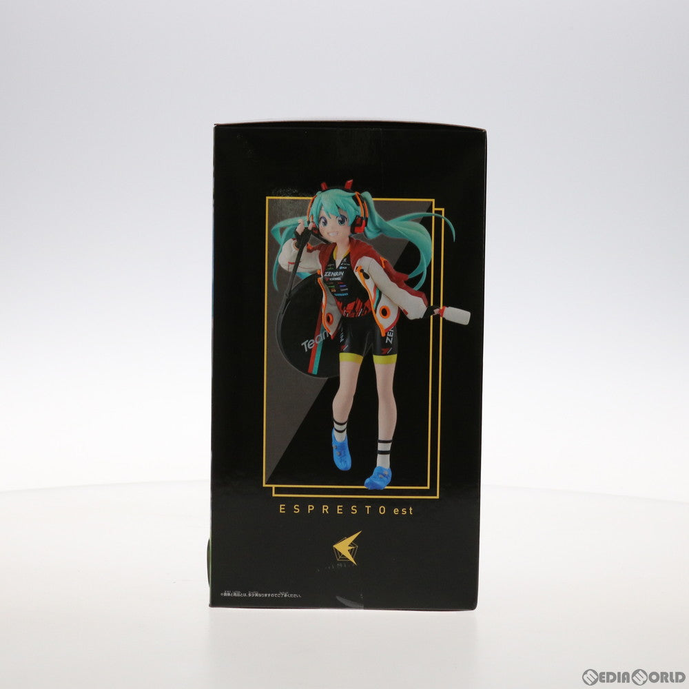 【中古即納】[FIG] 初音ミクレーシングVer. ESPRESTO est-Prints&Texture-レーシングミク2020 TeamUKYO応援Ver. 初音ミク GTプロジェクト フィギュア プライズ(2531080) バンプレスト(20211021)
