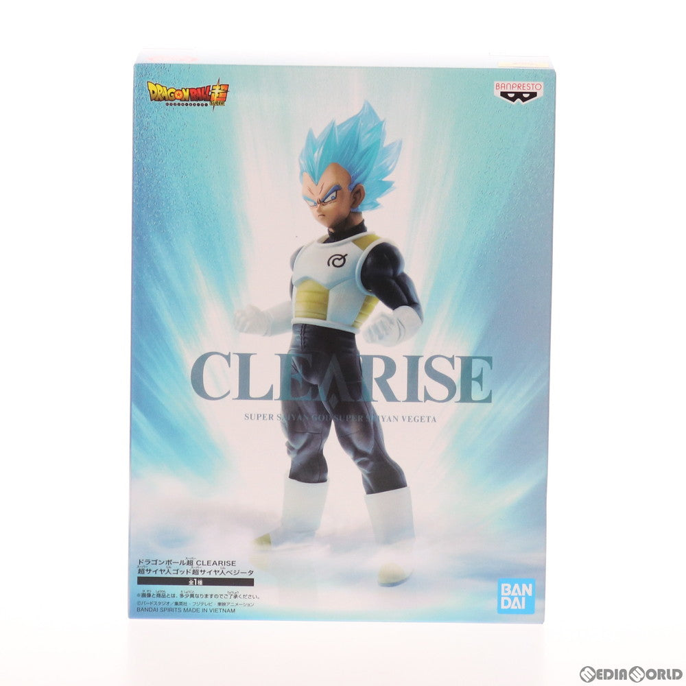 【中古即納】[FIG]CLEARISE 超サイヤ人ゴッド超サイヤ人ベジータ ドラゴンボール超(スーパー) フィギュア プライズ(2549245) バンプレスト(20211026)