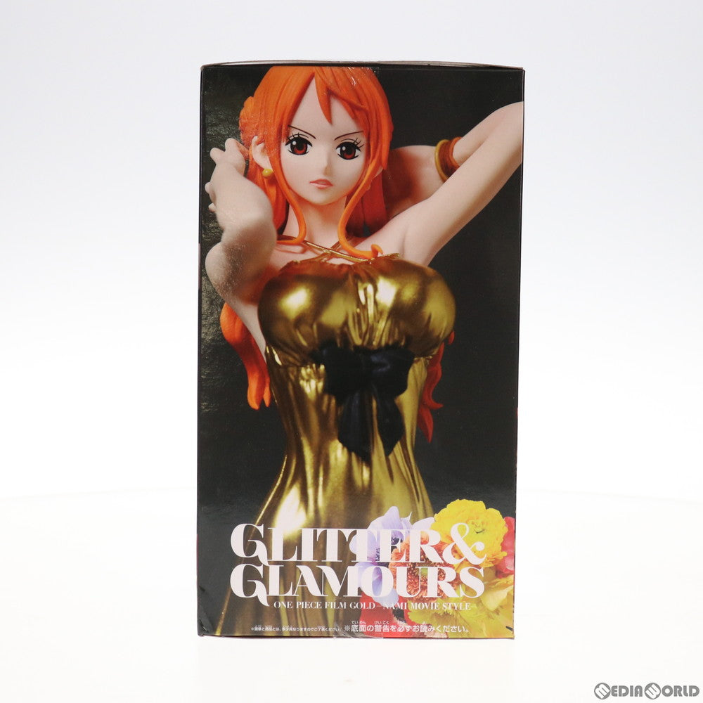 【中古即納】[FIG] ナミ(ゴールド) ワンピース GLITTER & GLAMOURS ONE PIECE FILM GOLD -NAMI MOVIE STYLE- フィギュア プライズ(36603) バンプレスト(20160809)