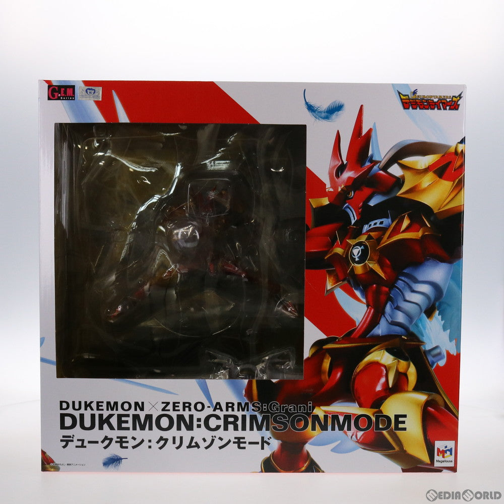 【中古即納】[FIG] (再販) G.E.M.シリーズ デュークモン:クリムゾンモード デジモンテイマーズ 完成品 フィギュア 一部店舗&オンラインショップ限定 メガハウス(20211028)