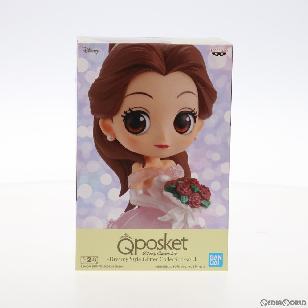 【中古即納】[FIG] ベル Q posket Disney Characters -Dreamy Style Glitter Collection-vol.1 美女と野獣 フィギュア プライズ(2573722) バンプレスト(20211010)