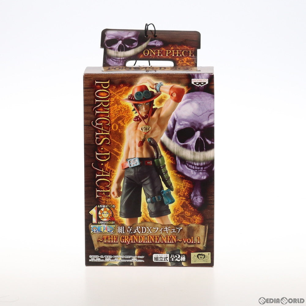 【中古即納】[FIG] ポートガス・D・エース ワンピース DXフィギュア〜THE GRANDLINE MEN〜vol.1 ONE PIECE プライズ(45908) バンプレスト(20090831)