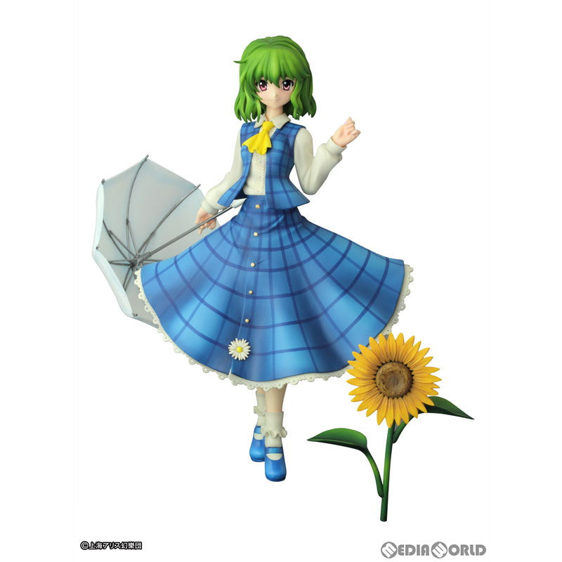 【中古即納】[FIG] 四季のフラワーマスター 風見幽香(かざみゆうか) 〜花映塚ブルーカラー〜 東方Project 1/8 完成品 フィギュア グリフォンエンタープライズ(20120630)