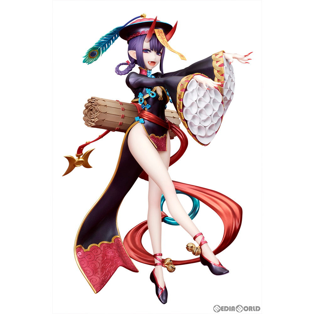 【新品即納】[FIG] アサシン/酒呑童子(しゅてんどうじ) 英霊祭装 Fate/Grand Order(フェイト/グランドオーダー) 1/7 完成品 フィギュア キューズQ(20221120)