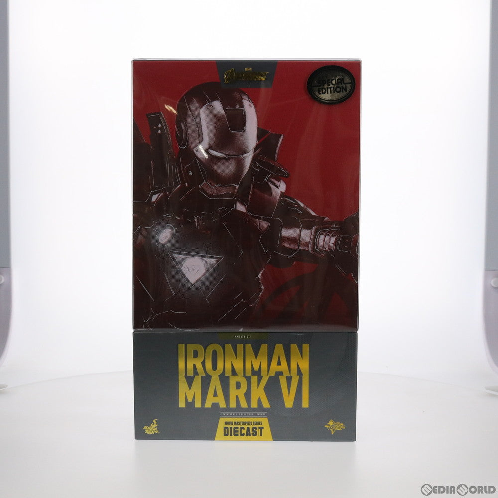 【中古即納】[FIG] ムービー・マスターピース DIECAST アイアンマン・マーク6 アベンジャーズ 1/6 完成品 可動フィギュア(MM#378D17) ホットトイズ(20180224)