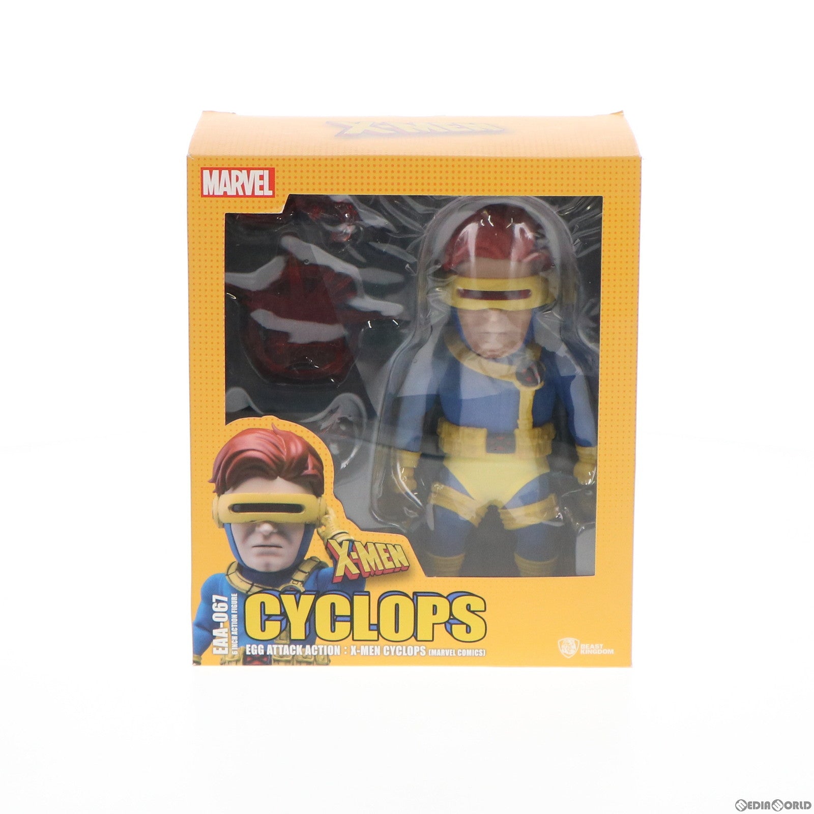 【中古即納】[FIG] エッグアタック・アクション #047 サイクロップス マーベル・コミック X-MEN(エックスメン) 完成品 可動フィギュア(EAA-067) Beast Kingdom(ビーストキングダム) (20210131)