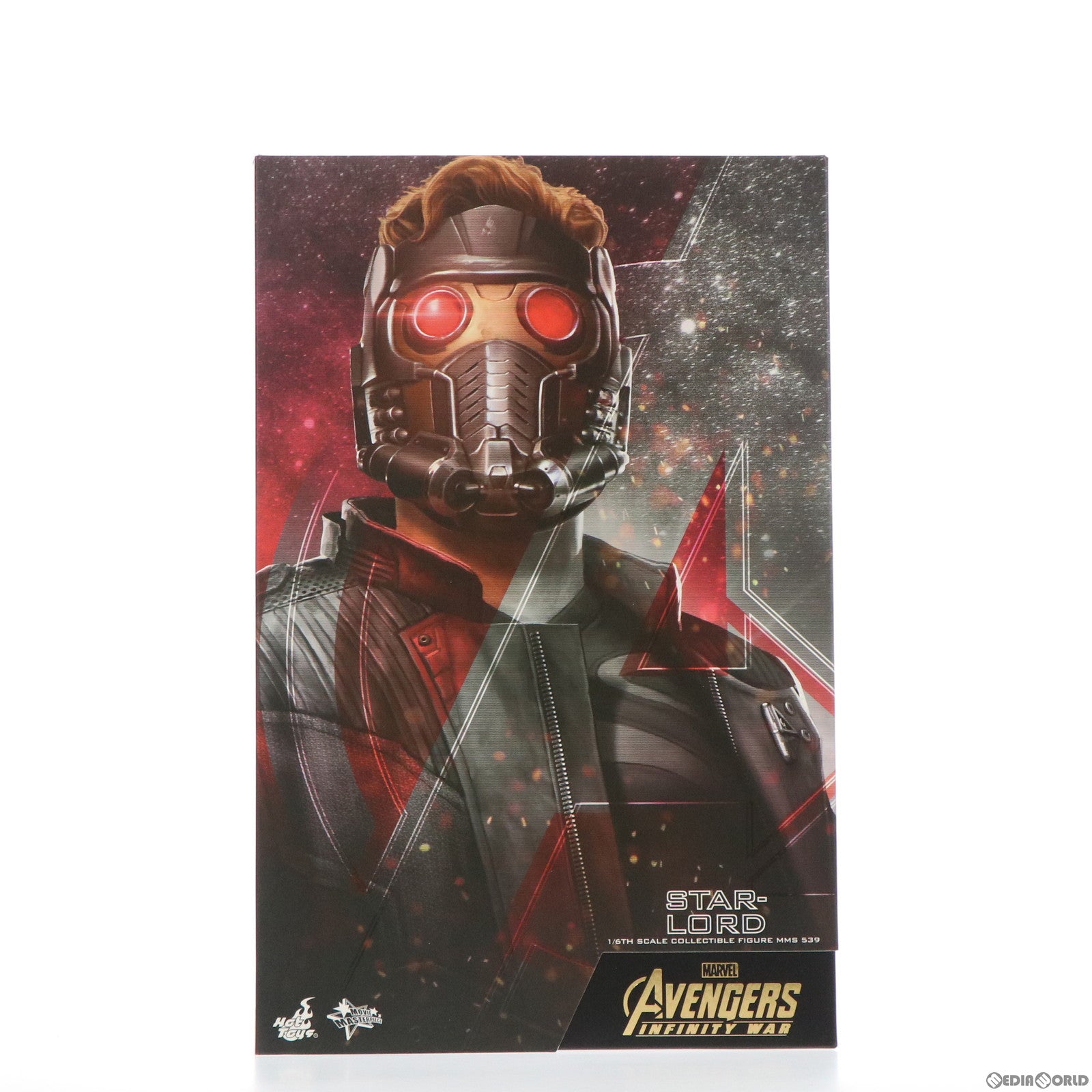 【中古即納】[FIG] ムービー・マスターピース スター・ロード アベンジャーズ/インフィニティ・ウォー 1/6 完成品 可動フィギュア(MM#539) ホットトイズ(20200919)