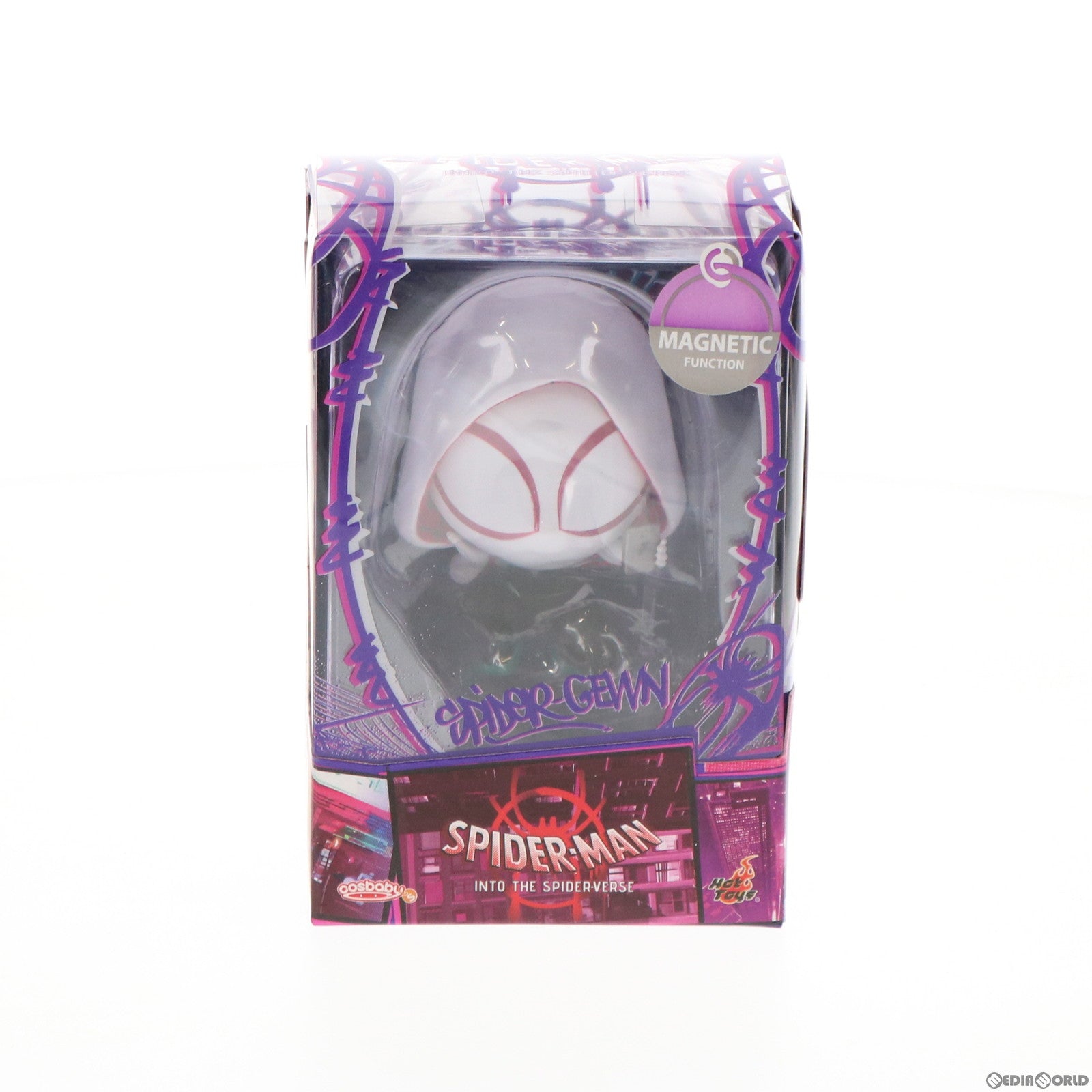 【中古即納】[FIG] コスベイビー サイズS スパイダー・グウェン スパイダーマン:スパイダーバース 完成品 フィギュア(COS#637) ホットトイズ(20191029)