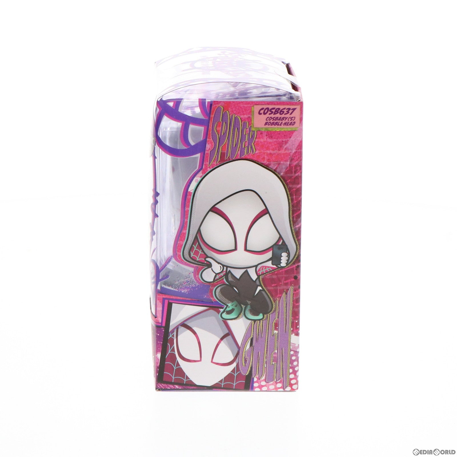 【中古即納】[FIG] コスベイビー サイズS スパイダー・グウェン スパイダーマン:スパイダーバース 完成品 フィギュア(COS#637) ホットトイズ(20191029)