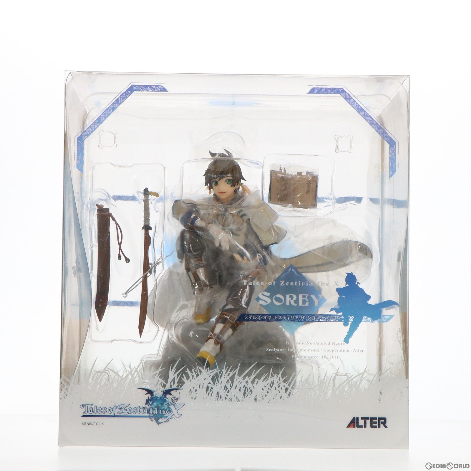 【中古即納】[FIG]あみあみ&アニメイト限定 スレイ テイルズ オブ ゼスティリア ザ クロス 1/7 完成品 フィギュア アルター(20180930)