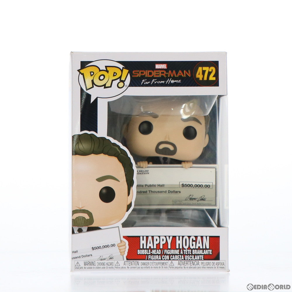 【中古即納】[FIG] POP! 472 ハッピー・ホーガン スパイダーマン:ファー・フロム・ホーム 完成品 フィギュア FUNKO(ファンコ) (20190628)