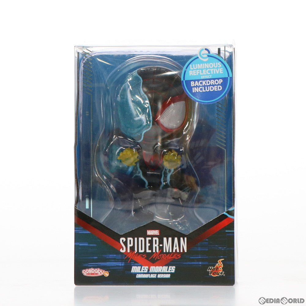 【中古即納】[FIG]コスベイビー サイズS マイルス・モラレス/スパイダーマン(カモフラージュ版) Marvel's Spider-Man:Miles Morales(スパイダーマン マイルズ・モラレス) 完成品 フィギュア(COS#855) ホットトイズ(20210228)