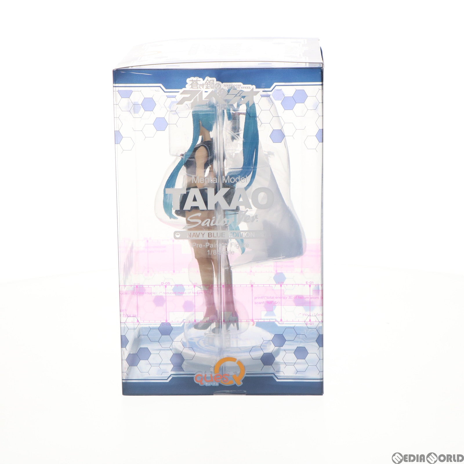 【中古即納】[FIG] メンタルモデル タカオ セーラーVer. ネイビーブルーエディション 蒼き鋼のアルペジオ -アルス・ノヴァ- 1/8 完成品 フィギュア ウェブワンフェス2021冬&イベント限定 キューズQ(20210207)
