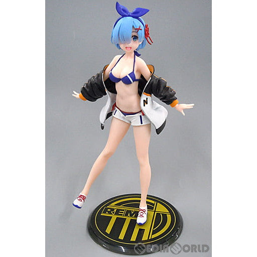 【中古即納】[FIG] タイトーオンラインクレーン限定 レム プレシャスフィギュア レム〜ジャンパー水着ver.〜 Renewal Re:ゼロから始める異世界生活 プライズ タイトー(20210811)