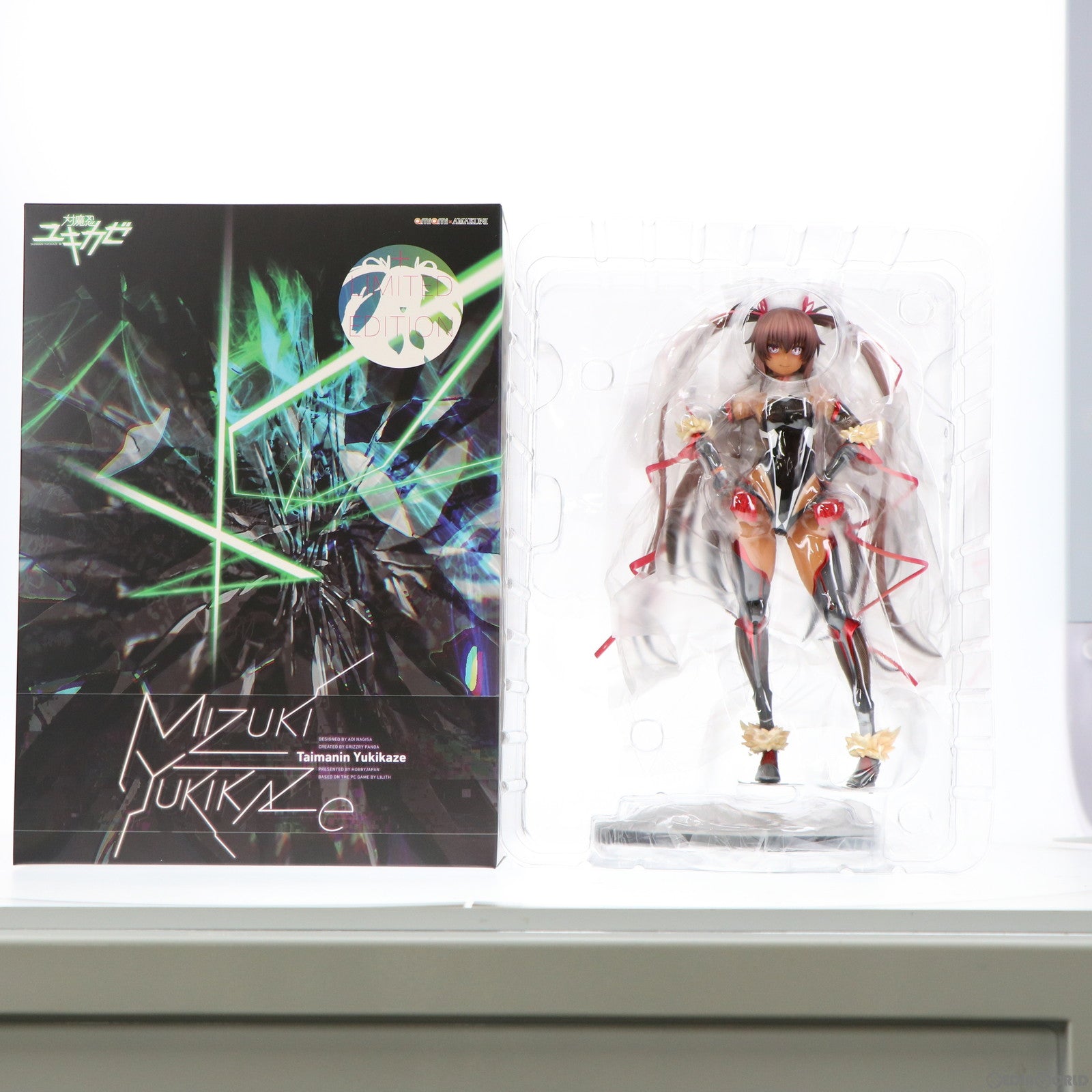 【中古即納】[FIG]差し替えパーツ一式付属 水城ゆきかぜ(みずきゆきかぜ) 限定版 対魔忍ユキカゼ 1/6 完成品 フィギュア あみあみ&LILITH STORE限定 ホビージャパン/AMAKUNI(アマクニ)(20210731)