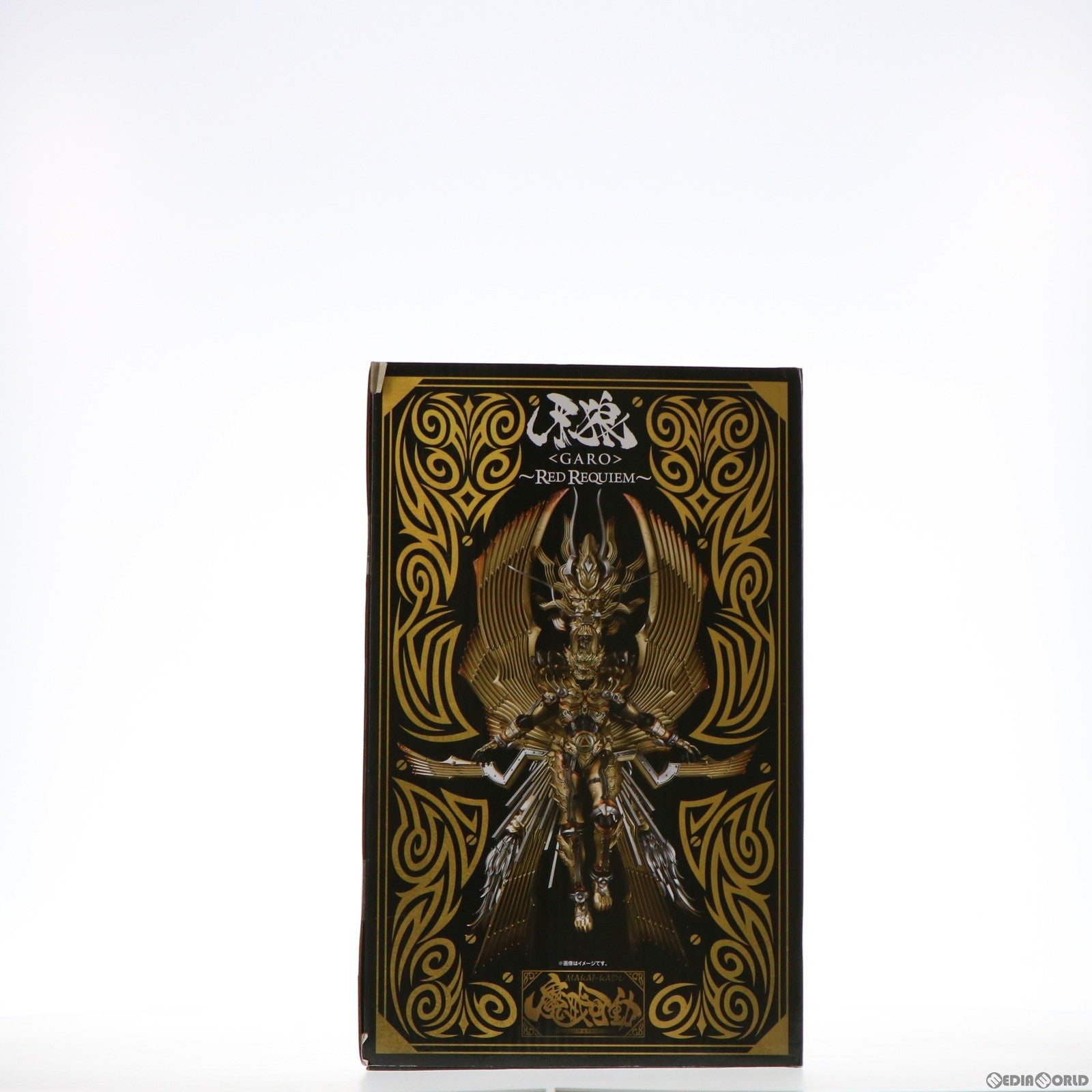 【中古即納】[FIG]魂ウェブ商店限定 魔戒可動 竜陣ガロ 牙狼-GARO-(ガロ) 〜RED REQUIEM〜 完成品 可動フィギュア  バンダイ(20180425)