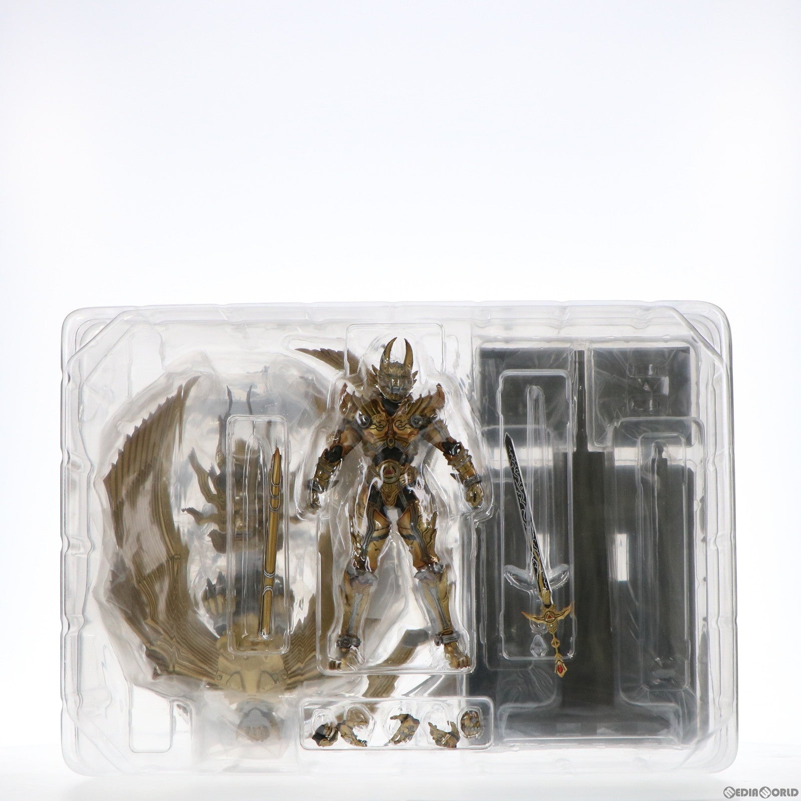 【中古即納】[FIG]魂ウェブ商店限定 魔戒可動 竜陣ガロ 牙狼-GARO-(ガロ) 〜RED REQUIEM〜 完成品 可動フィギュア  バンダイ(20180425)