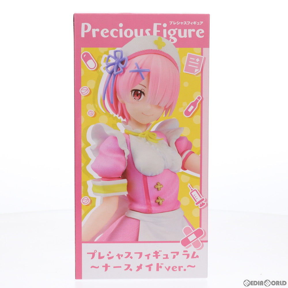 【中古即納】[FIG] ラム プレシャスフィギュア ラム〜ナースメイドver.〜 Re:ゼロから始める異世界生活 プライズ(451314000/451379800) タイトー(20211120)