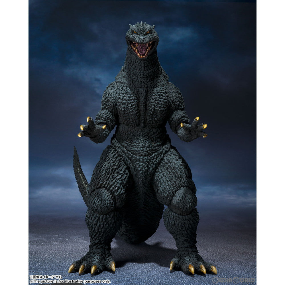【新品即納】[FIG] S.H.MonsterArts(モンスターアーツ) ゴジラ(2004) ゴジラ FINAL WARS(ファイナルウォーズ) 完成品 可動フィギュア バンダイスピリッツ(20220429)
