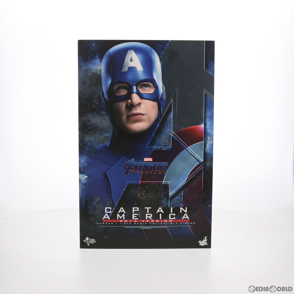 【中古即納】[FIG] ムービー・マスターピース キャプテン・アメリカ(映画『アベンジャーズ』版) アベンジャーズ/エンドゲーム 1/6 完成品 可動フィギュア(MM#563) ホットトイズ(20211202)