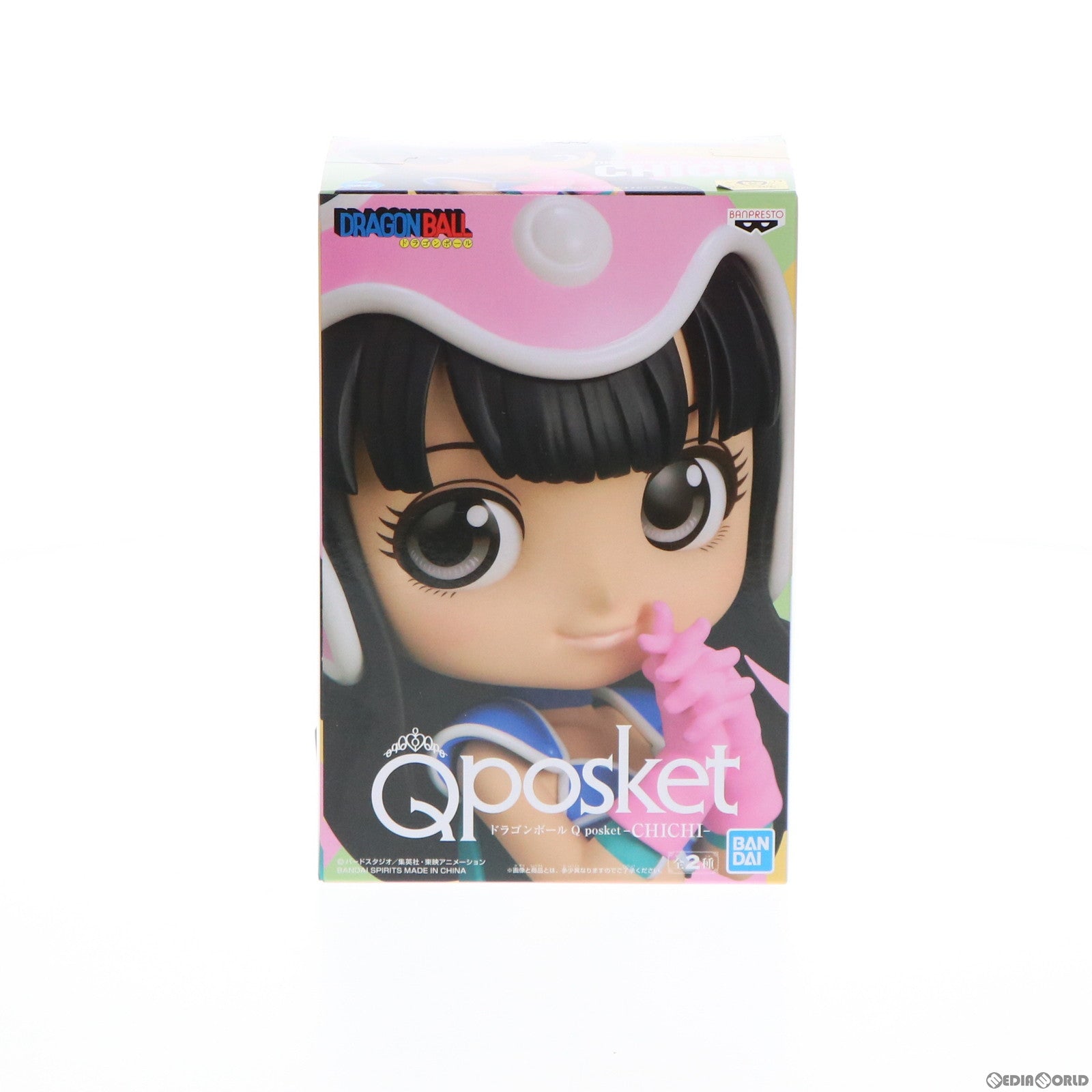 【中古即納】[FIG] チチ A(ヘルメットピンク) ドラゴンボール Q posket-CHICHI- フィギュア プライズ(2536824) バンプレスト(20211210)