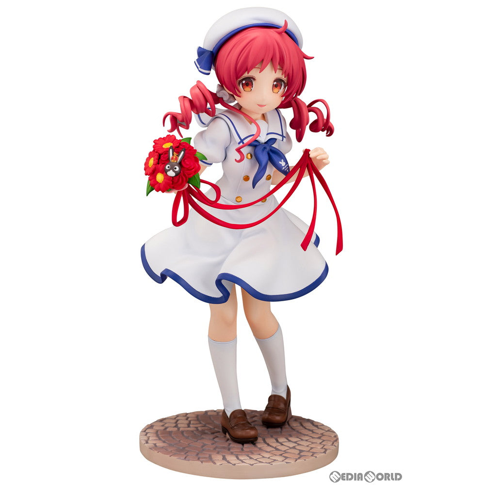 【新品即納】[FIG](再販)メグ(Summer Uniform) ご注文はうさぎですか〜〜 1/7 完成品 フィギュア(PF180) PLUM(プラム)(20220630)