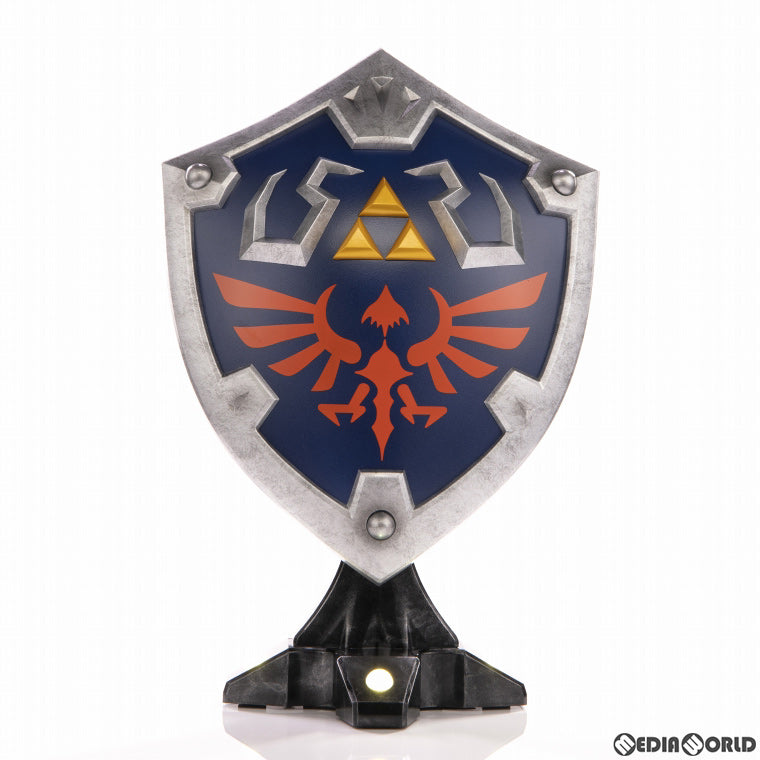 【新品即納】[FIG] ハイリアの盾 PVC スタンドモデル コレクターズエディション ゼルダの伝説 ブレス オブ ザ ワイルド 完成品 フィギュア First 4 Figures(ファースト4フィギュア) (20220706)