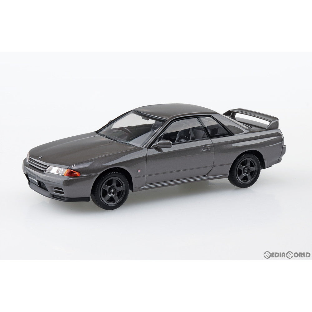 【新品即納】[PTM] ザ・スナップキット No.14-A 1/32 ニッサン R32スカイラインGT-R(ガングレーメタリック) プラモデル(063538) アオシマ(20220423)