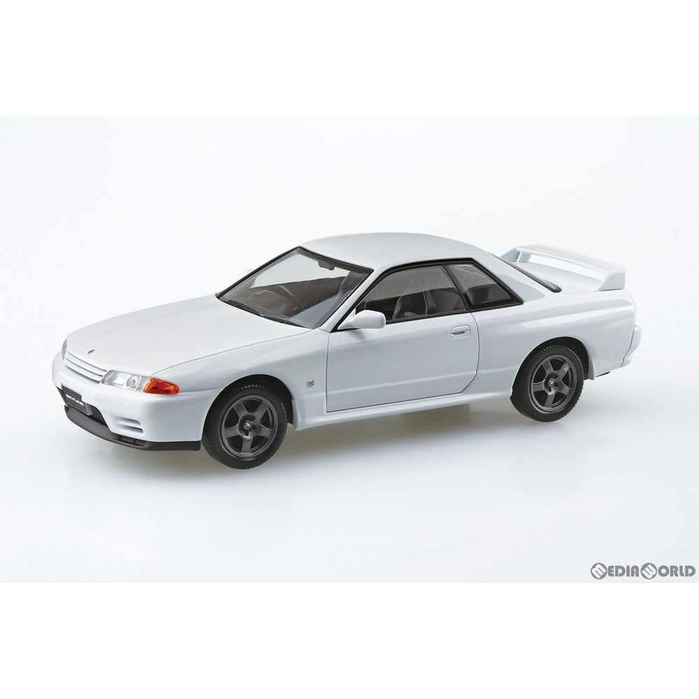 【新品】【お取り寄せ】[PTM] ザ・スナップキット No.14-B 1/32 ニッサン R32スカイラインGT-R(クリスタルホワイト) プラモデル(063545) アオシマ(20220423)