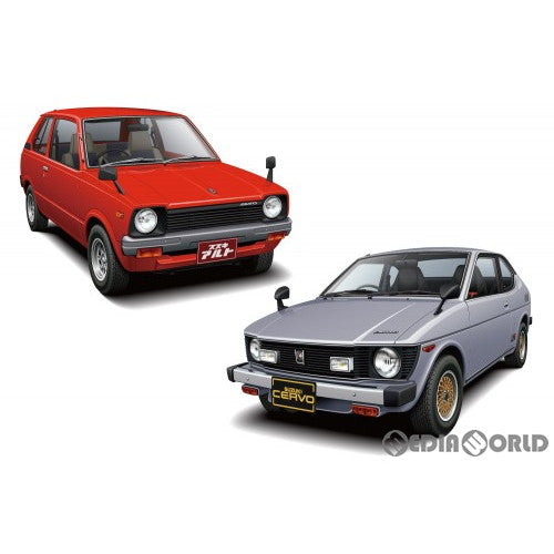 【新品即納】[PTM] ザ・モデルカー No.127 1/20 スズキ SS30V アルト/SS20 セルボ '79 プラモデル(064238) アオシマ(20220429)