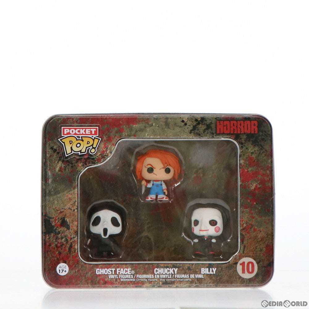 【中古即納】[FIG] POCKET POP! 10 ゴーストフェイス&チャッキー&ビリー ホラー映画 3体セット 完成品 フィギュア FUNKO(ファンコ) (20171231)