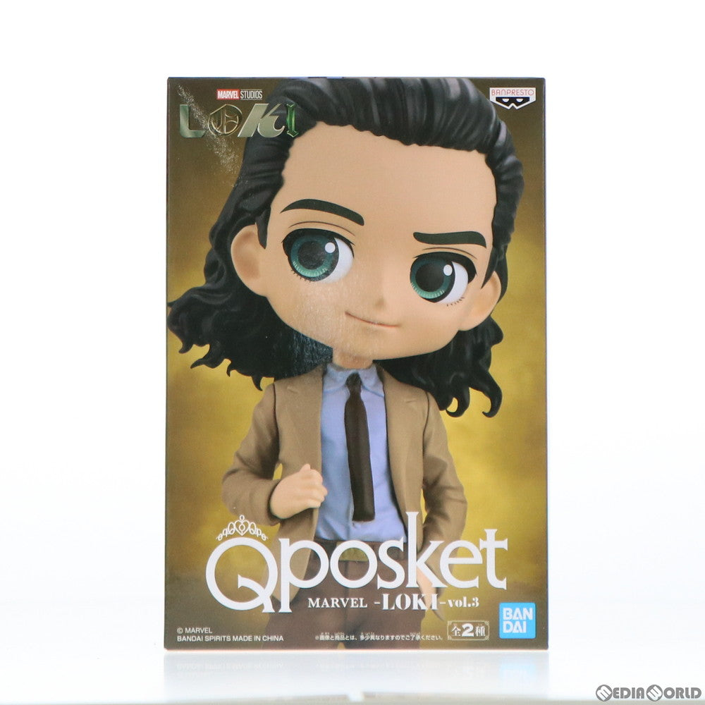 【中古即納】[FIG] ロキ B(仮面なし) Q posket MARVEL -LOKI-vol.3 フィギュア プライズ(2570973) バンプレスト(20211120)