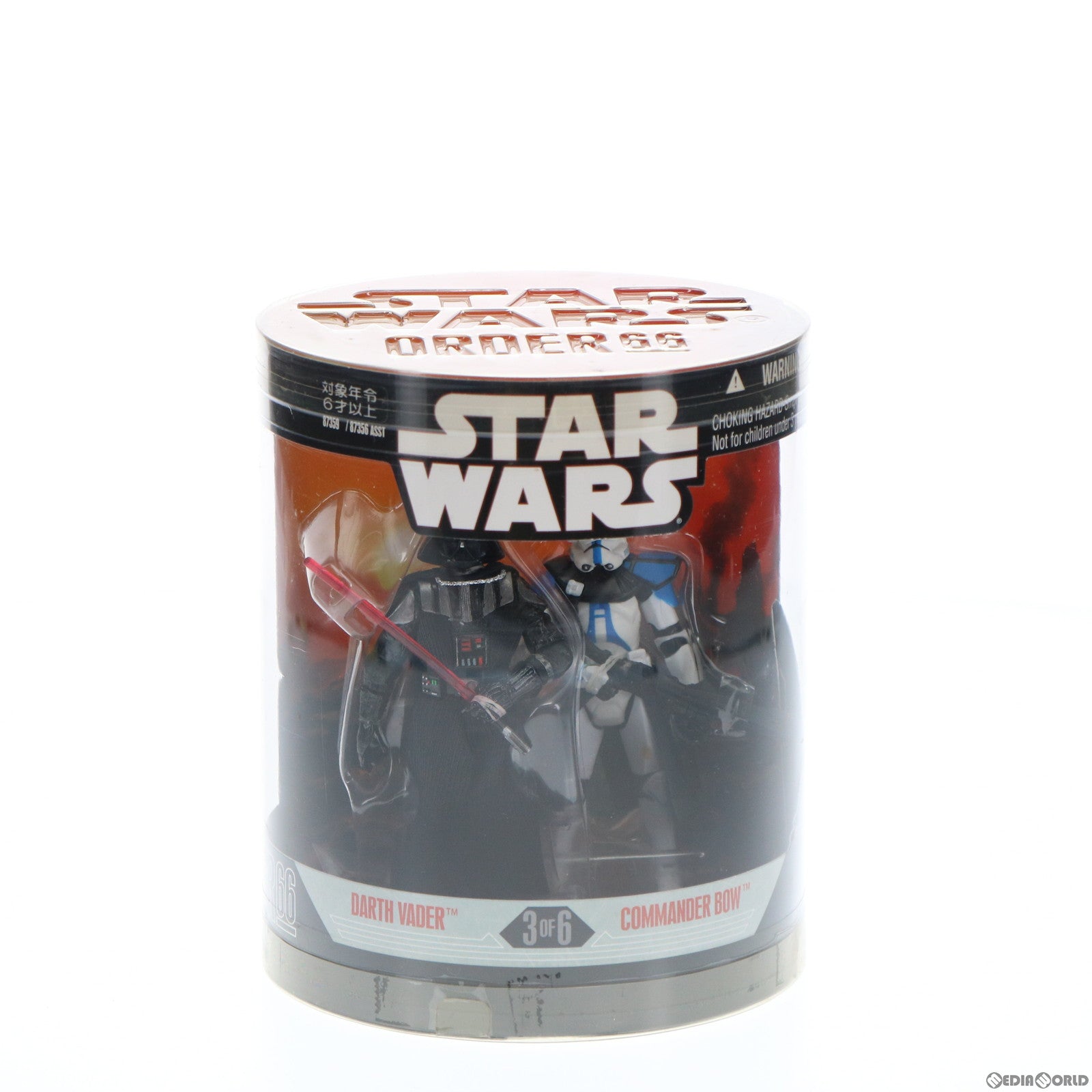 【中古即納】[FIG] スター・ウォーズ オーダー66 ダース・ベイダー&コマンダー・ボウ 2パック STAR WARS 完成品 可動フィギュア(87359) トミーダイレクト/ハズブロ(20071231)