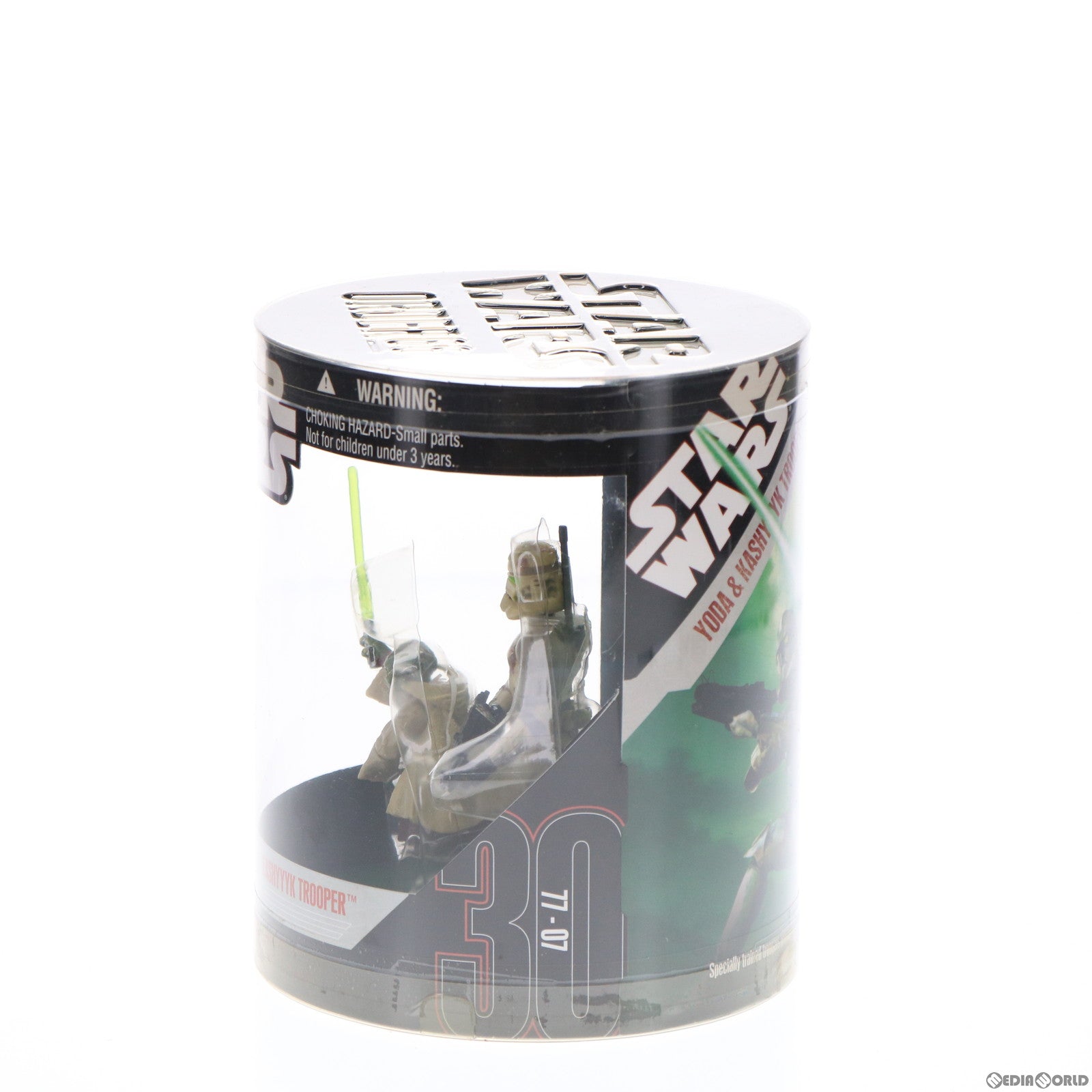 【中古即納】[FIG] スター・ウォーズ オーダー66 ヨーダ&キャッシーク クローン・トルーパー 2パック STAR WARS 完成品 可動フィギュア(87362) トミーダイレクト/ハズブロ(20071231)